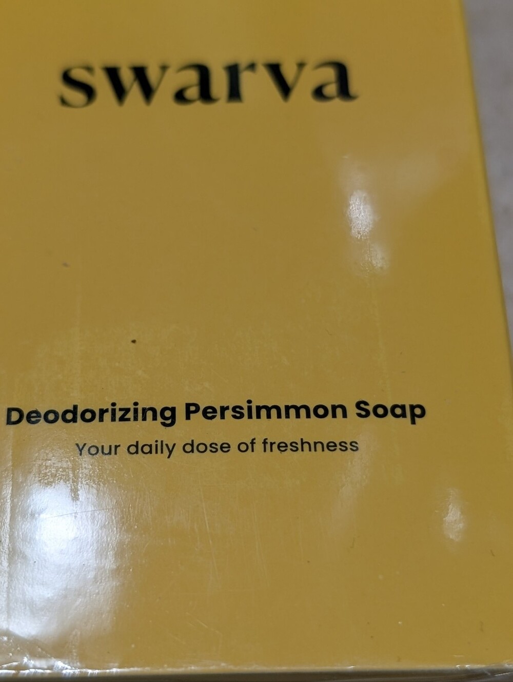 Swarva Deodorizing Persimmon Soap